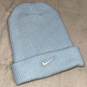 Blue Nike Knit beanie